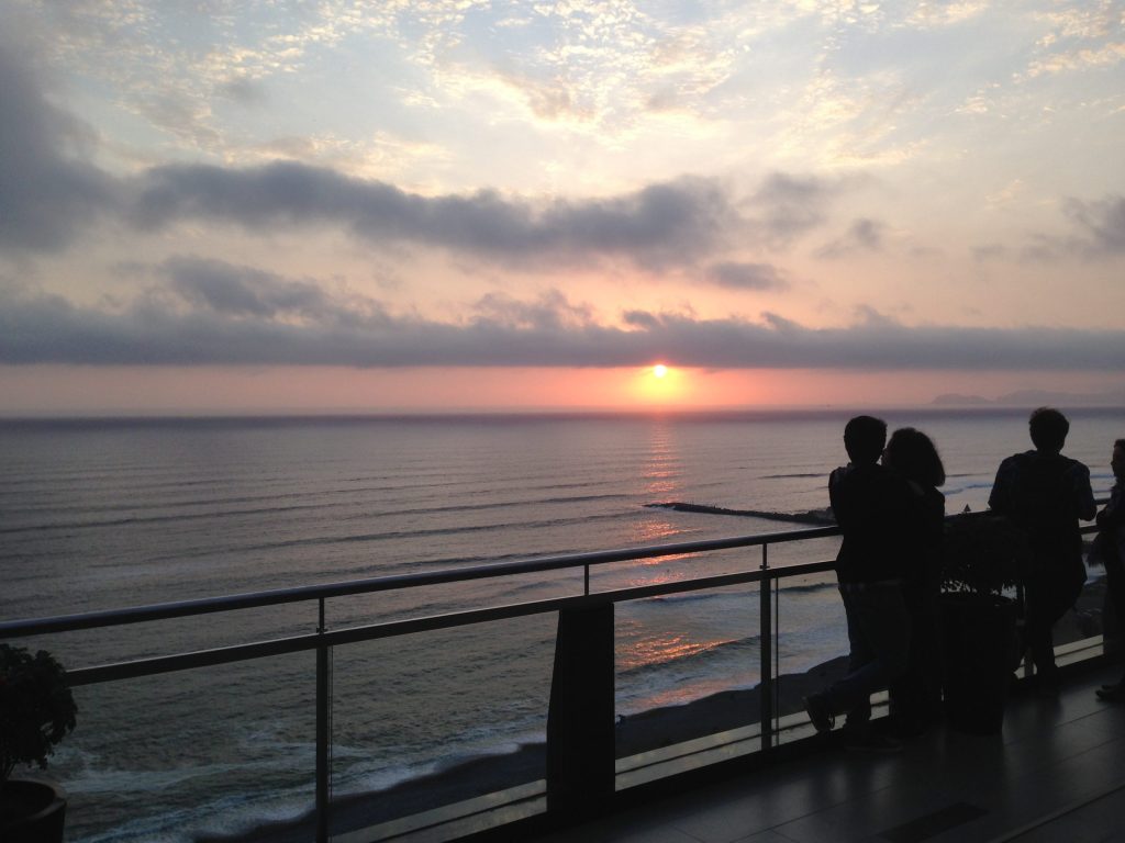 Sunset at Miraflores