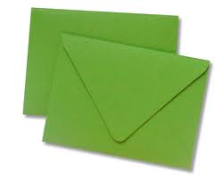 Green envelope
